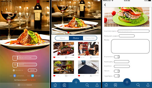 restaurant mobile app template